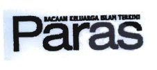 Trademark PARAS/BACAAN KELUARGA ISLAM TERKINI