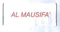 Trademark AL MAUSIFA