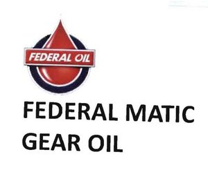 Trademark FEDERAL MATIC GEAR OIL