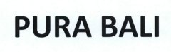 Trademark PURA BALI