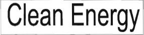 Trademark CLEAN ENERGY