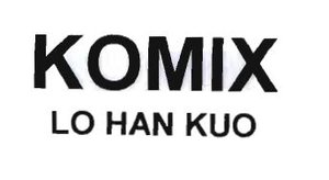 Trademark KOMIX LO HAN KUO