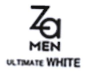 Trademark ZAMEN ULTIMATE WHITE + LOGO