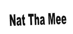 Trademark Nat Tha Mee /nathamee