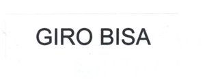 Trademark GIRO BISA