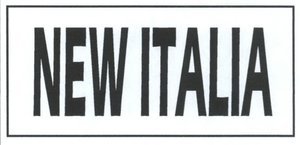 Trademark NEW ITALIA