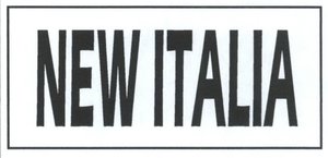 Trademark NEW ITALIA