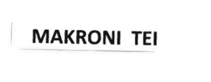 Trademark MAKRONI TEI