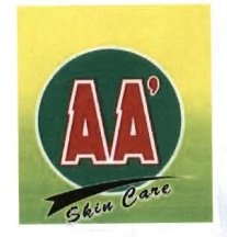 Trademark AA' SKIN CARE