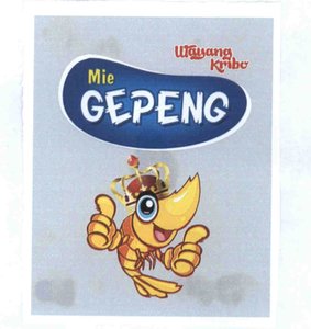 Trademark WAYANG KRIBO MIE GEPENG + LUKISAN UDANG