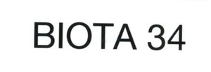 Trademark BIOTA 34