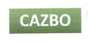 Trademark CAZBO