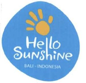 Trademark Hello Sunshine BALI-INDONESIA