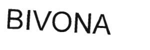 Trademark BIVONA