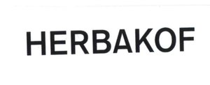 Trademark HERBAKOF