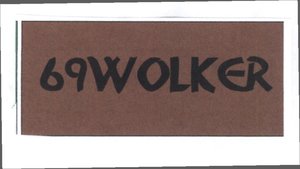 Trademark 69WOLKER