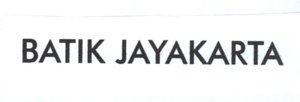 Trademark BATIK JAYAKARTA