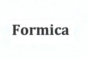 Trademark FORMICA