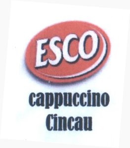 Trademark ESCO CAPPUCINO CINCAU