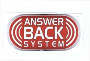 Trademark ANSWER BACK SYSTEM