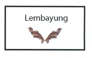 Trademark LEMBAYUNG + LOGO