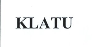 Trademark KLATU