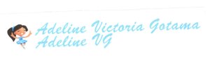 Trademark ADELINE VICTORIA GOTAMA/ADELINE VG + LUKISAN ANAK PEREMPUAN