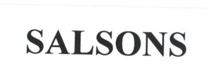 Trademark SALSONS