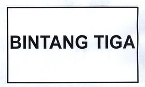 Trademark BINTANG TIGA