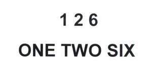 Trademark 126 ONE TWO SIX