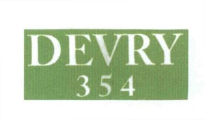 Trademark DEVRY 354