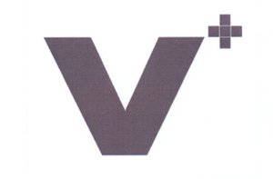 Trademark V dengan Logo + (plus)