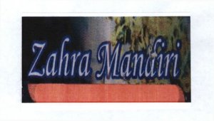 Trademark ZAHRA MANDIRI