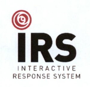 Trademark IRS - INTERACTIVE RESPONSE SYSTEM + LOGO