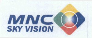 Trademark MNC SKY VISION + LOGO