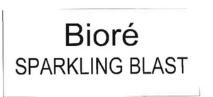 Trademark BIORE SPARKLING BLAST