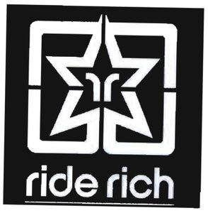 Trademark RIDE RICH + logo