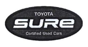 Trademark TOYOTA SURE & Device