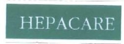 Trademark HEPACARE