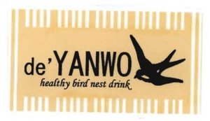 Trademark DE'YANWO HEALTHY BIRD NEST DRINK