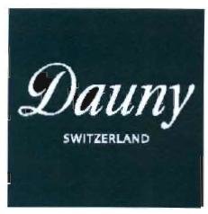 Trademark DAUNY SWITZERLAND