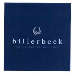 Trademark BILLERBECK SCHLAFKULTUR SEIT 1921 + logo