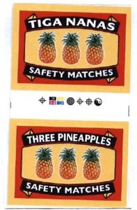 Trademark TIGA NANAS THREE PINEAPPLES