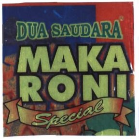 Trademark DUA SAUDARA MAKARONI