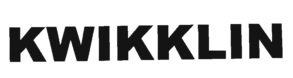 Trademark KWIKKLIN