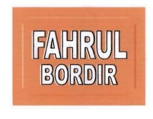 Trademark FAHRUL BORDIR