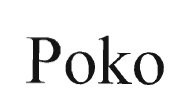 Trademark POKO