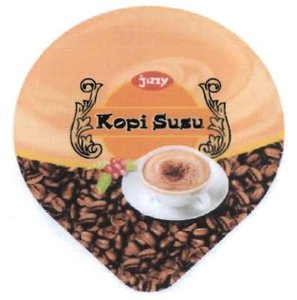 Trademark JIZZY, KOPI SUSU + GAMBAR