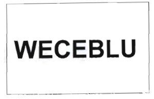 Trademark WECEBLU