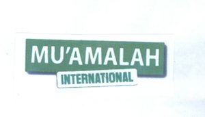 Trademark MU'AMALAH INTERNATIONAL